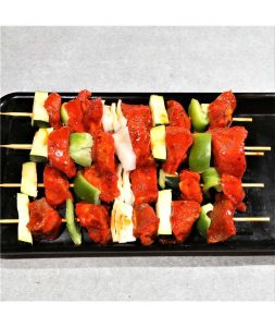 BROCHETAS DE TERNERA CON VERDURAS